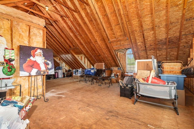 12500 Richmond Run Dr, Raleigh, NC 27614 - view of unfinished attic