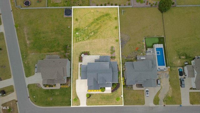 birds eye view of property featuring a residential view