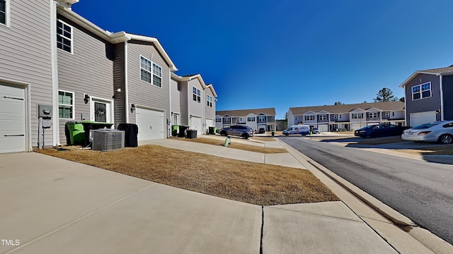 view of street with a residential view