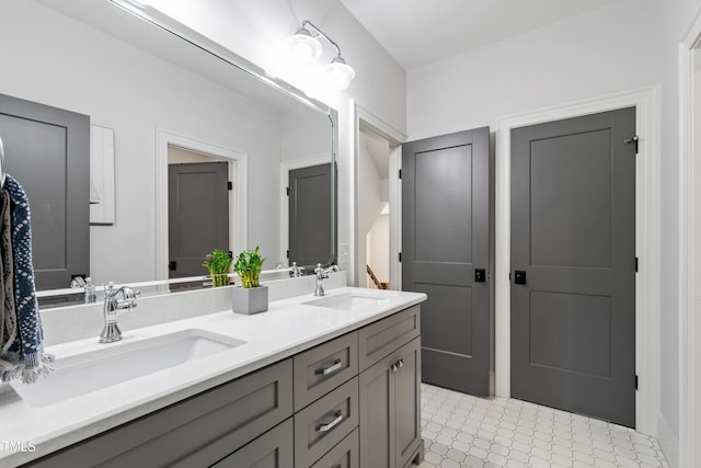 3337 Cheswick Dr, Raleigh, NC 27609 - bathroom with double vanity