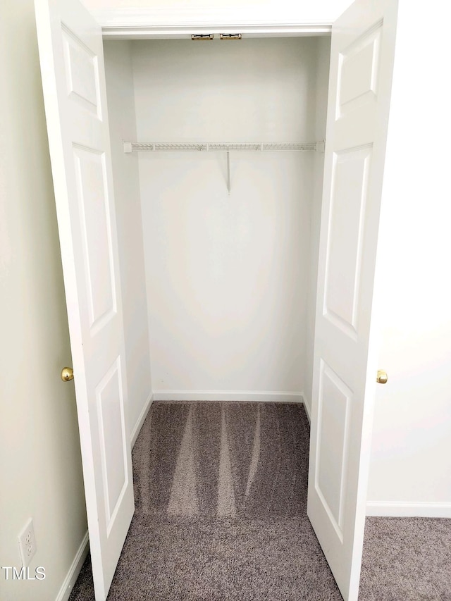 view of closet