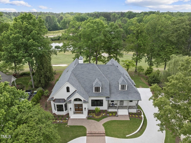 7217 Manor Oaks Dr, Raleigh, NC 27615 - aerial view