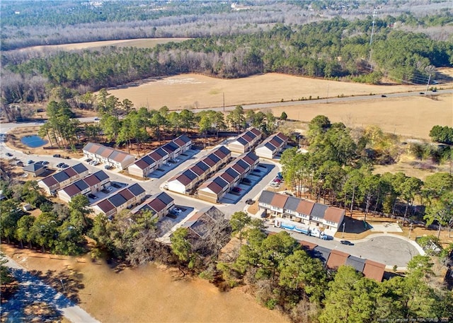 birds eye view of property featuring a residential view