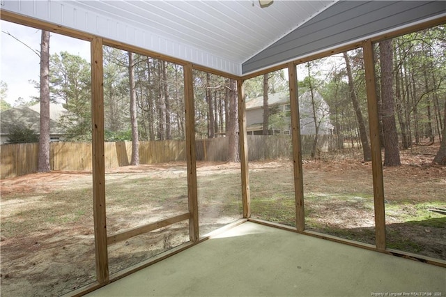 440 Moss Pink Dr, Vass, NC 28394 - view of unfurnished sunroom