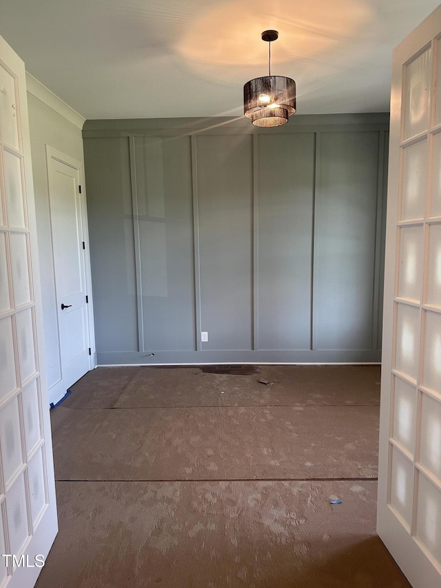 9000 Penny Rd, Raleigh, NC 27606 - view of unfurnished dining area