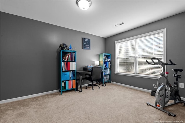 63 Slate Dr, Spring Lake, NC 28390 - carpeted office featuring baseboards