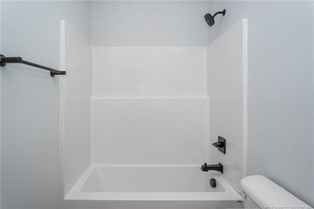 5814 James Allen Ln, Stedman, NC 28391 - bathroom with toilet and shower / bath combination