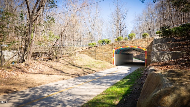 800 Pritchard Avenue Extension Unit H3, Chapel Hill, NC 27516 - view of yard with driveway and a detached carport