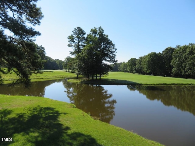 view of water feature