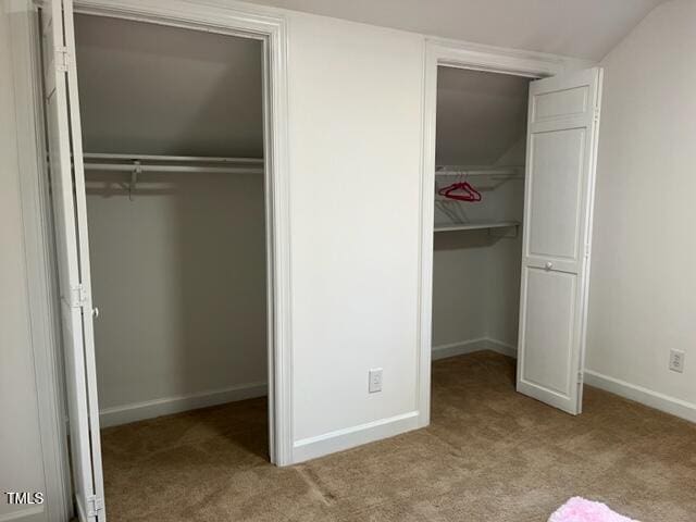 view of closet