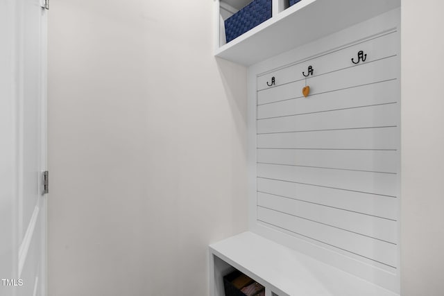 view of mudroom