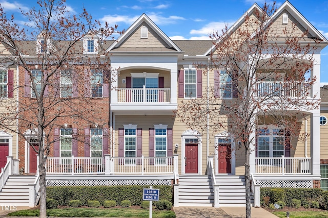 view of townhome / multi-family property