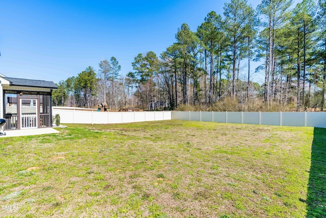 238 Ashpole Trl, Clayton, NC 27520 - view of fenced backyard