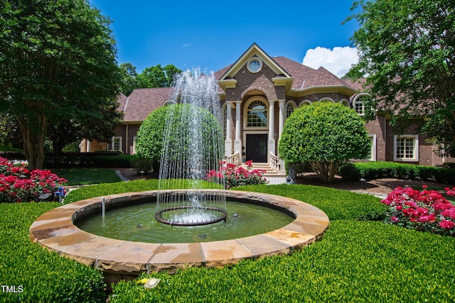 2421 Acanthus Dr, Wake Forest, NC 27587 - view of front of home featuring a front yard