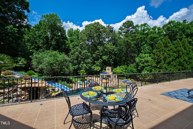 2421 Acanthus Dr, Wake Forest, NC 27587 - view of patio / terrace