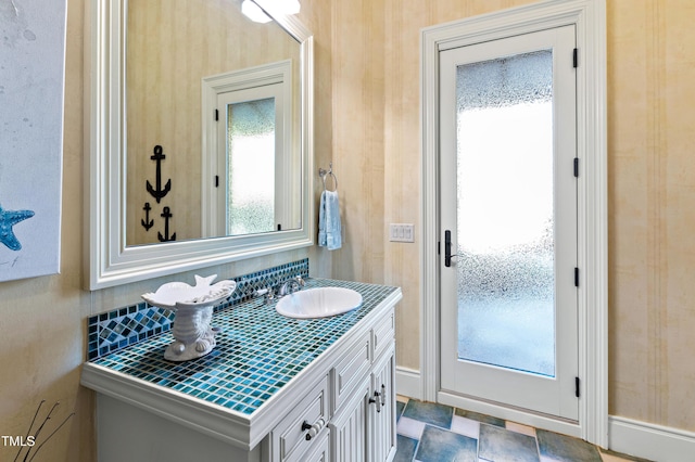 2421 Acanthus Dr, Wake Forest, NC 27587 - bathroom featuring vanity