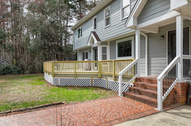 view of deck