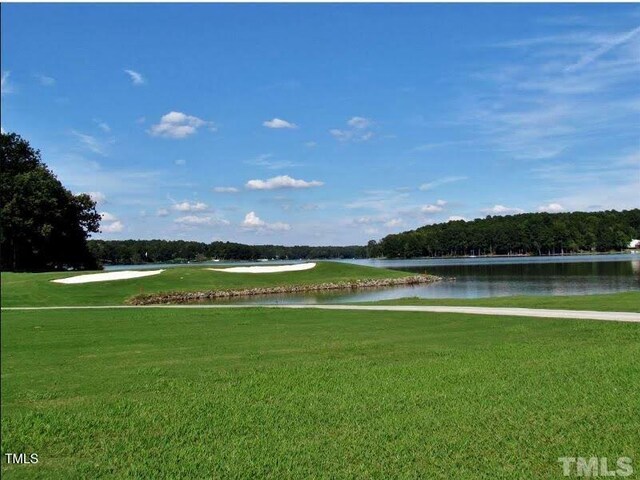 property view of water