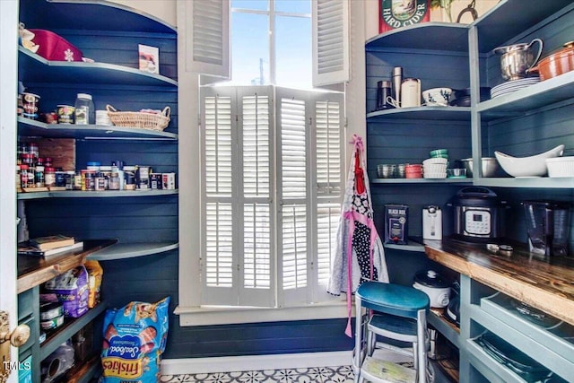 view of pantry