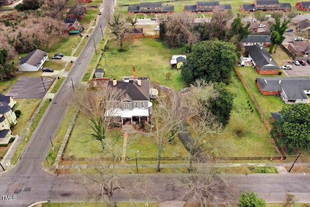 birds eye view of property featuring a residential view