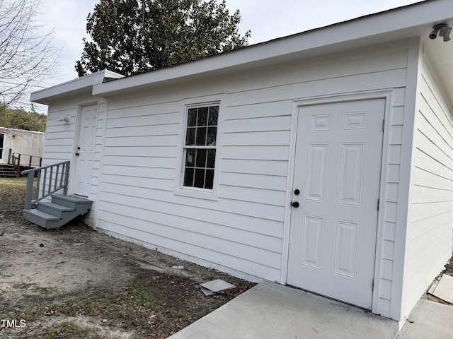 view of entrance to property