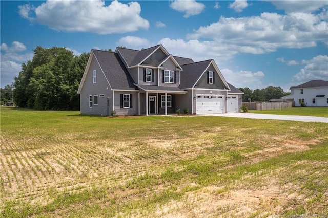 5815 James Allen Ln, Stedman, NC 28391 - view of front of house featuring concrete driveway and a porch
