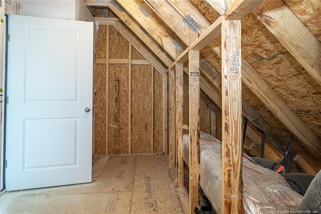 5815 James Allen Ln, Stedman, NC 28391 - view of unfinished attic