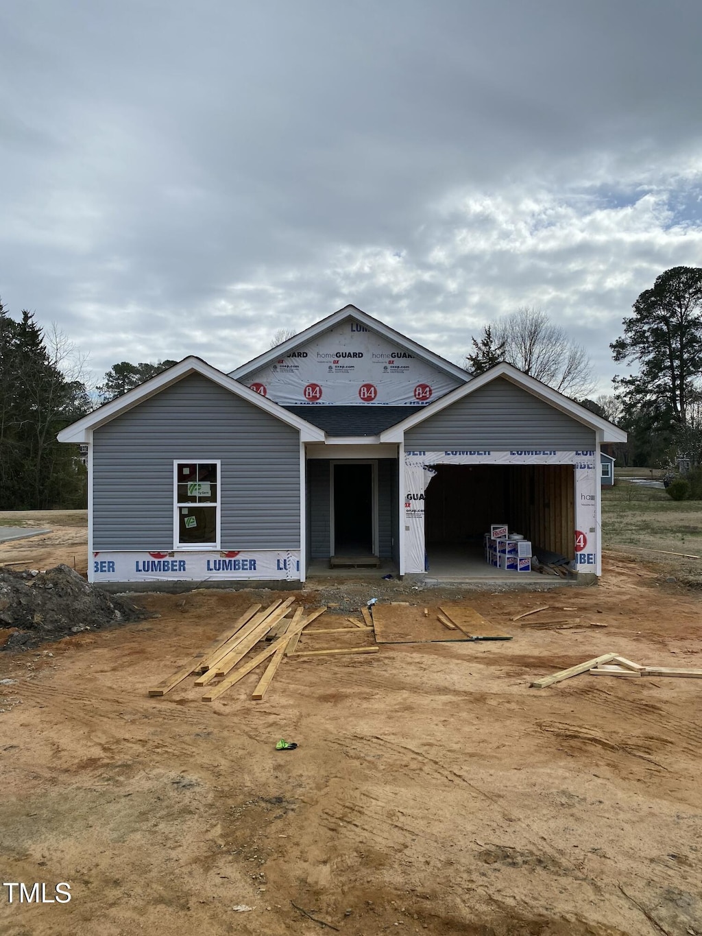 view of property in mid-construction