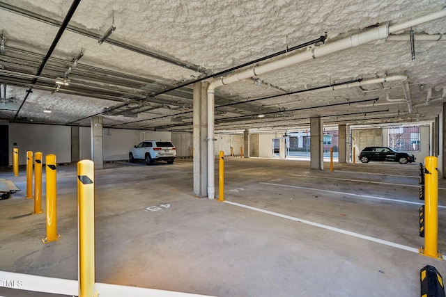 view of parking deck