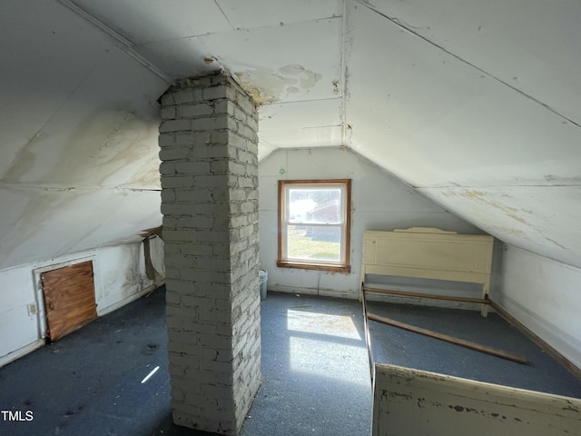 990 County Home Rd, Blanch, NC 27212 - bonus room featuring lofted ceiling