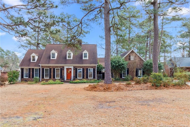 view of cape cod-style house