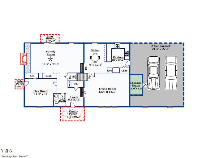 view of layout