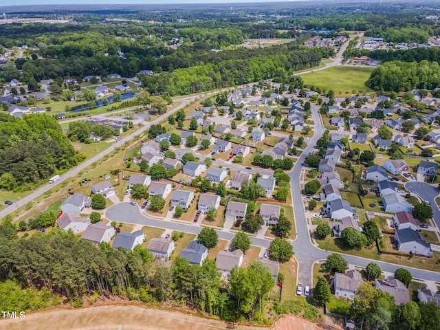 1009 Limeberry Ct, Clayton, NC 27520 - birds eye view of property featuring a residential view