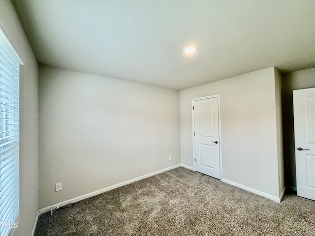 768 Riguard Way, Wendell, NC 27591 - unfurnished room with carpet floors, baseboards, and recessed lighting