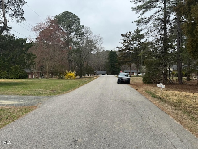 view of road