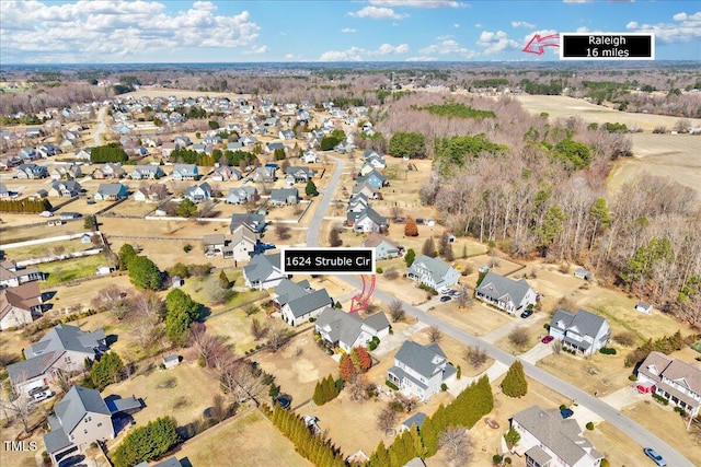 1624 Struble Cir, Willow Springs, NC 27592 - view of property location featuring nearby suburban area