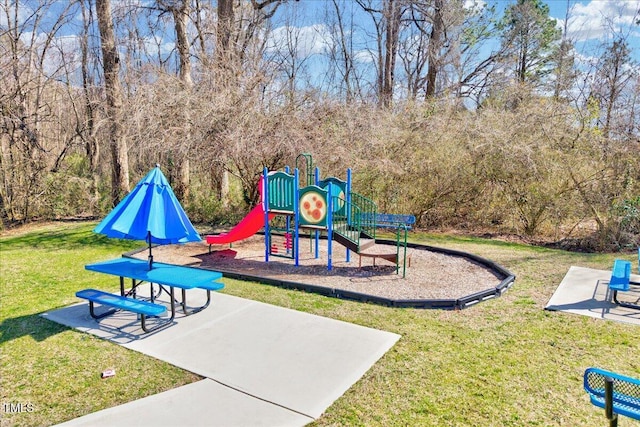 1624 Struble Cir, Willow Springs, NC 27592 - communal playground with a yard