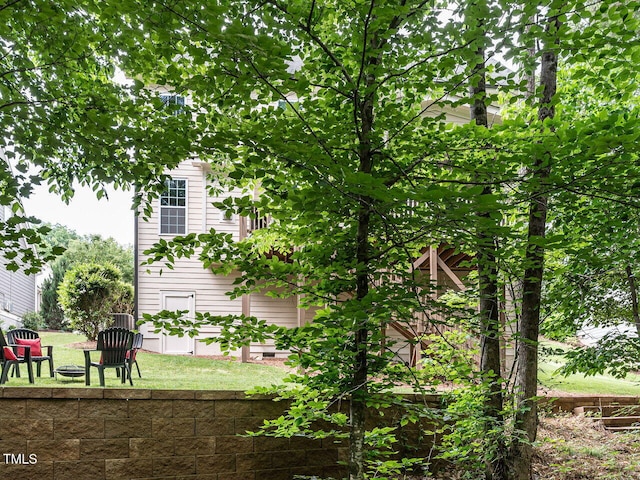 730 Toms Creek Rd, Cary, NC 27519 - view of yard