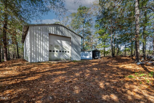 view of outbuilding with an outdoor structure