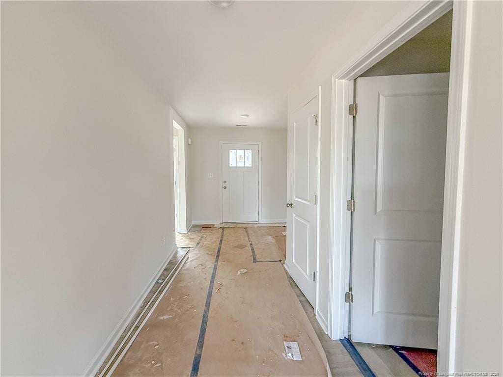 266 Guard Ln, Parkton, NC 28371 - hall with baseboards