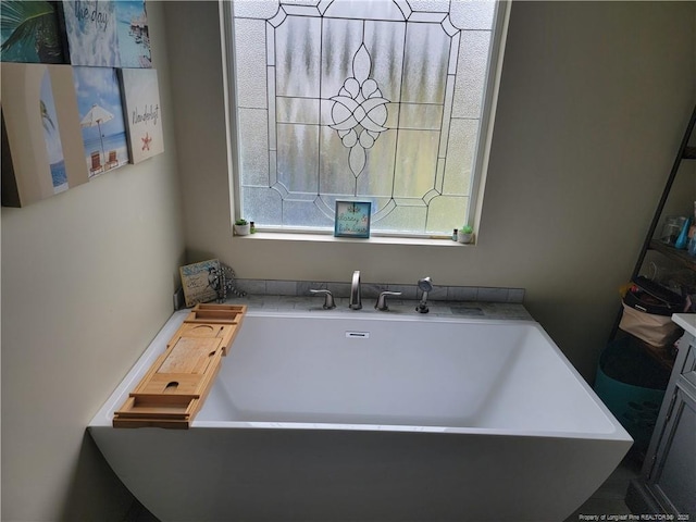 41 Lenor Dr, Lumberton, NC 28360 - bathroom featuring a freestanding bath