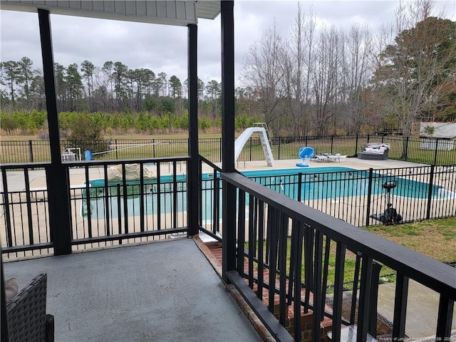 41 Lenor Dr, Lumberton, NC 28360 - balcony featuring a patio area