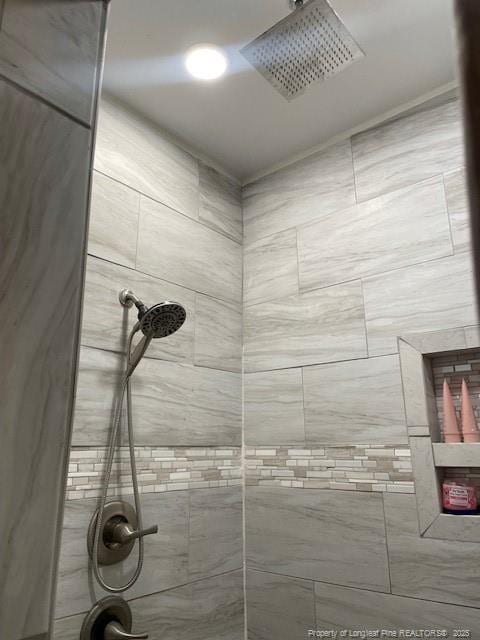 41 Lenor Dr, Lumberton, NC 28360 - room details featuring tiled shower