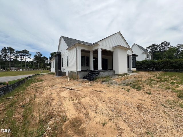 3405 Makers Cir, Raleigh, NC 27612 - view of side of home with central AC unit