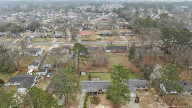 birds eye view of property featuring a residential view