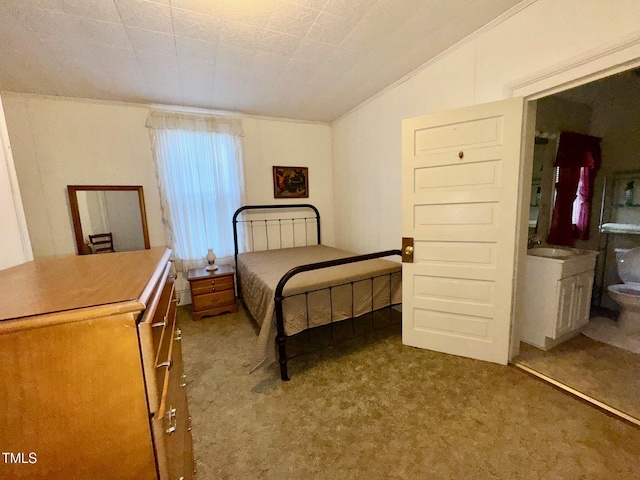4715 Jacksontown Rd, Manson, NC 27553 - carpeted bedroom featuring ornamental molding