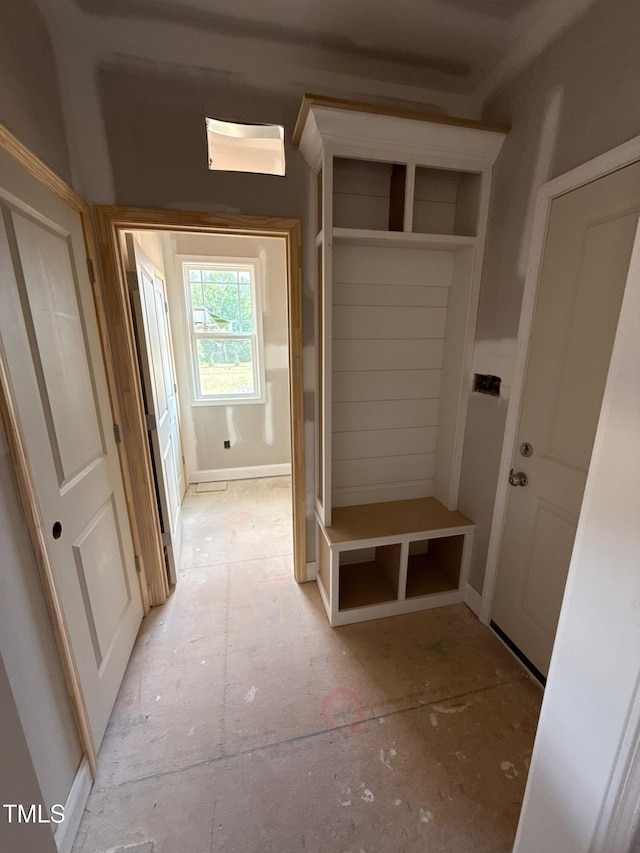 view of mudroom