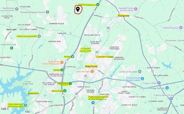 50 Lockamy Ln, Youngsville, NC 27596 - map