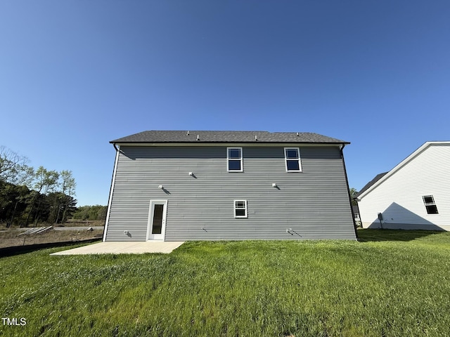 87 Heatherglenn Cir, Princeton, NC 27569 - back of property with a yard and a patio