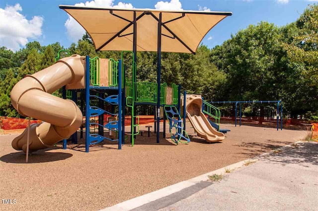 view of communal playground